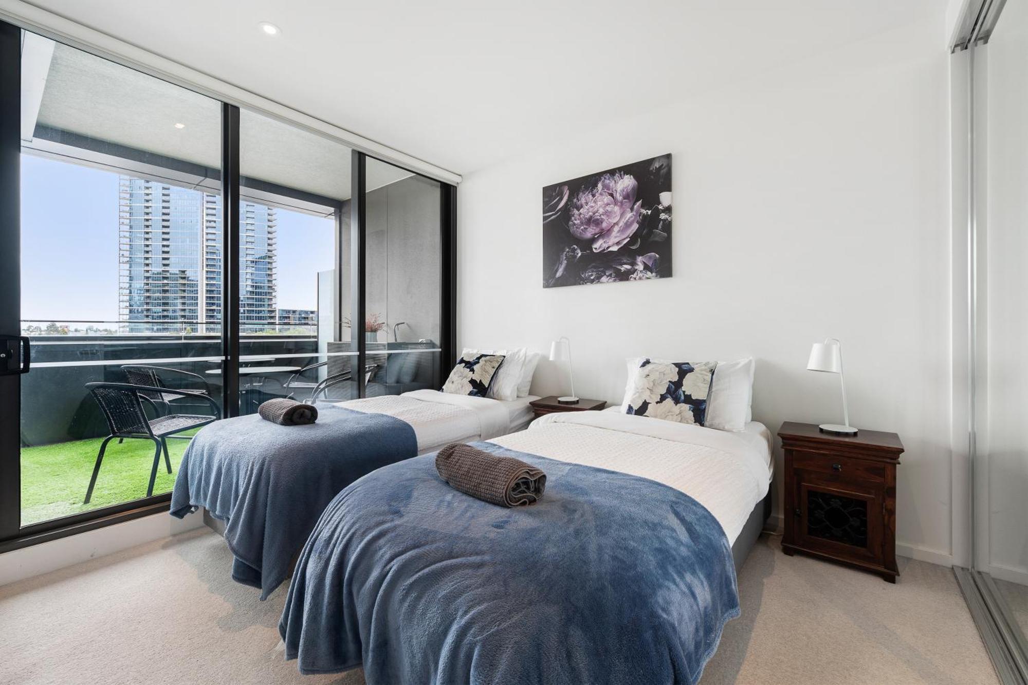 Melbourne Docklands Riverside Views Eksteriør bilde