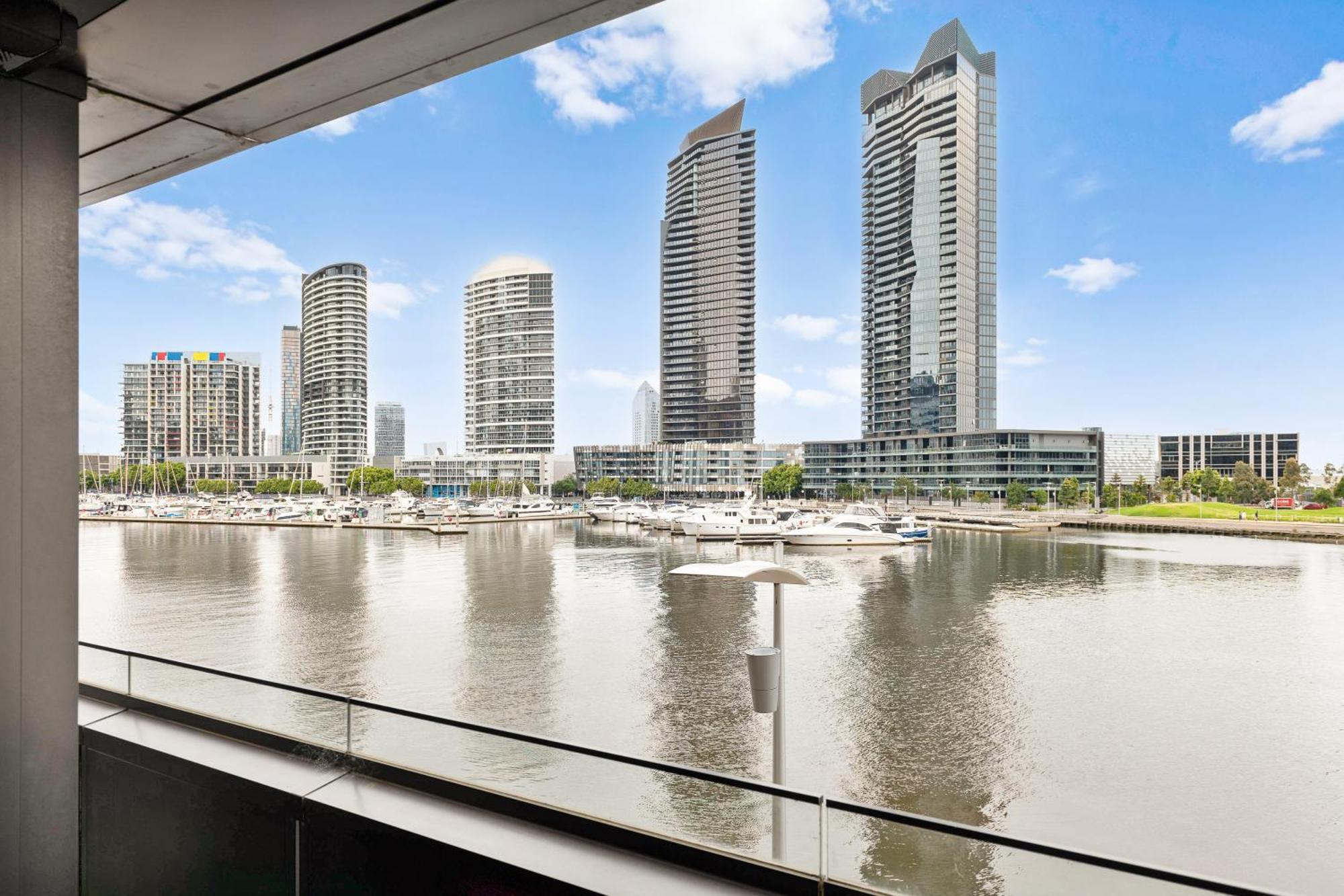 Melbourne Docklands Riverside Views Eksteriør bilde